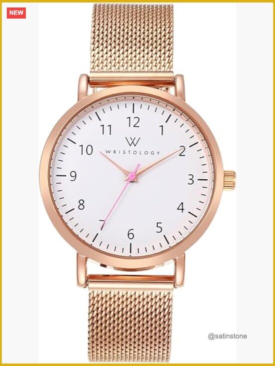 Easy Change Metal Mesh Band Watch - Interchangeable Stainless Steel Strap main image 4